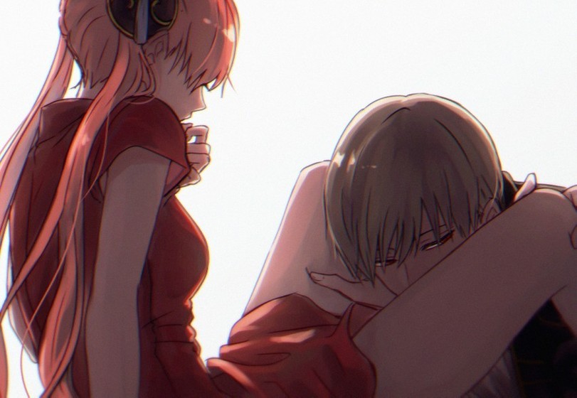 Artist Anime Okita Sougo Kagura Pictured Femdom