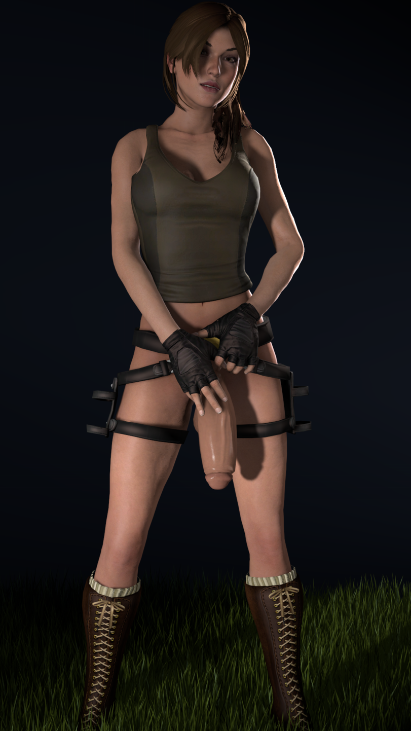 R34 Futa Solo Futanari Futa 3D Tomb Raider