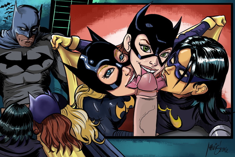 DC porn Barbara Gordon Bat Family DC Comics Cassandra Cain