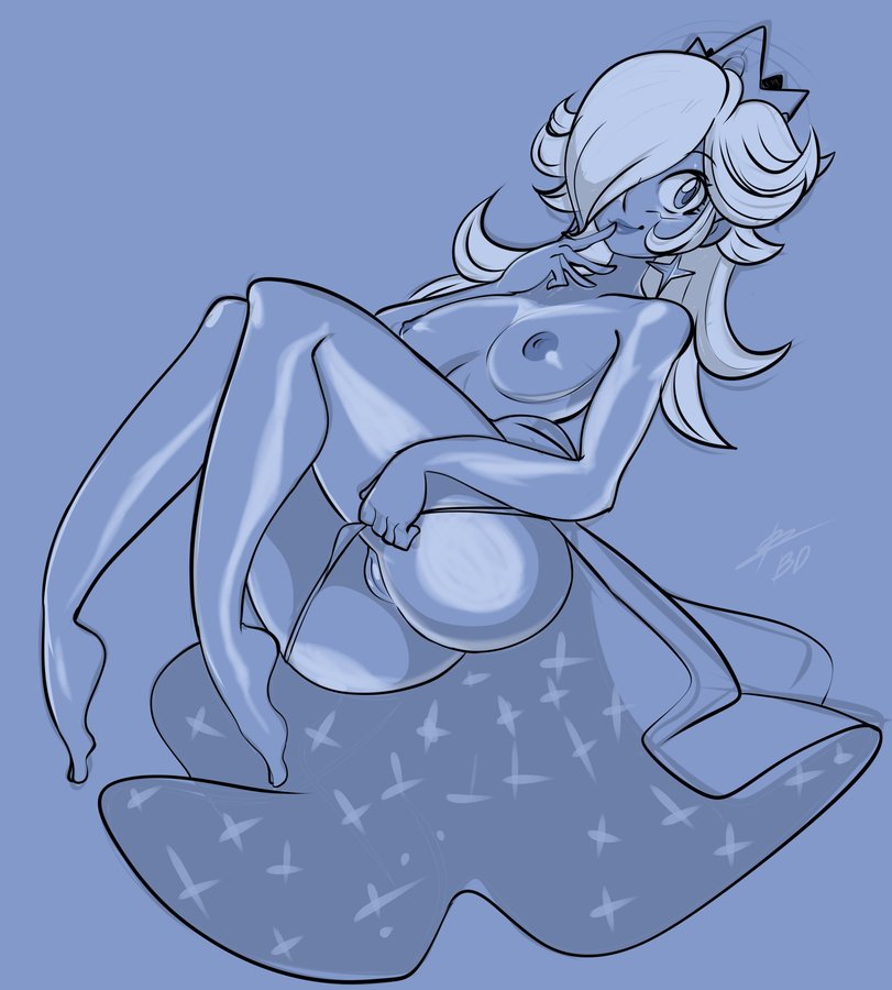 R34 Princess Rosalina Mario porn