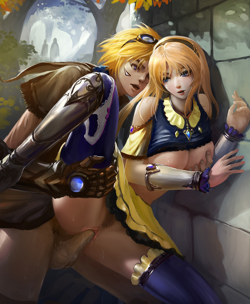 LoL porn r34 Ezreal League of Legends Lux