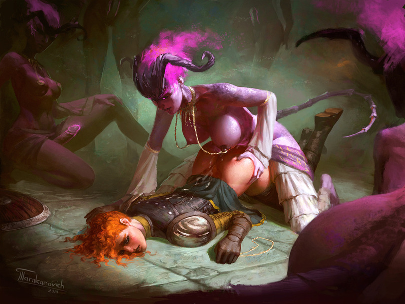 R34 Dragon Age Desire Demon Futanari Futa on Female