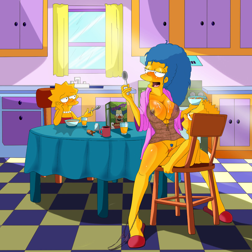 R34 Bart Simpson Lisa Simpson Marge Simpson simpsons porn