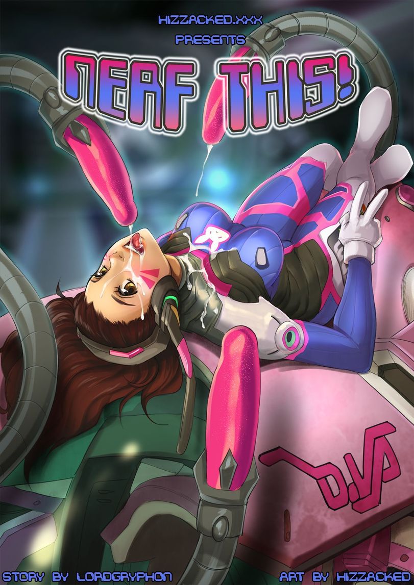 Overwatch porn D.Va Mercy Hizzacked artist