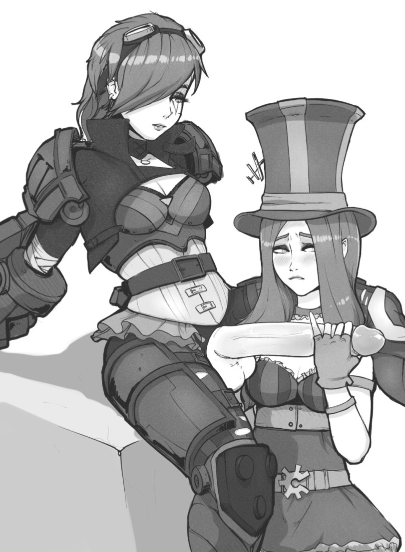 Futanari LoL porn r34 Futa on Female Vi