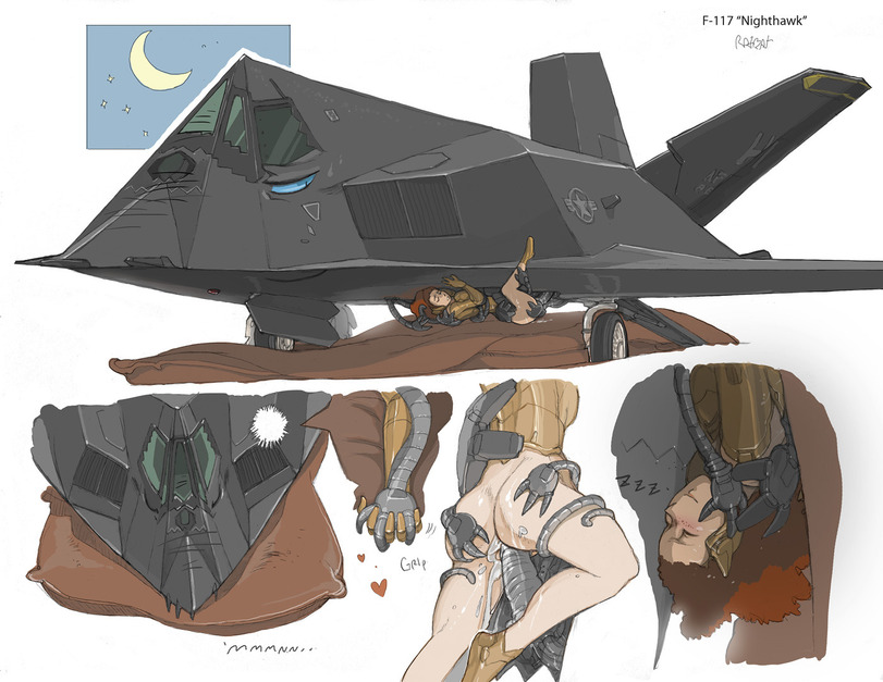 R34 F-117 F-14 AH-64 Apache F4U Corsair