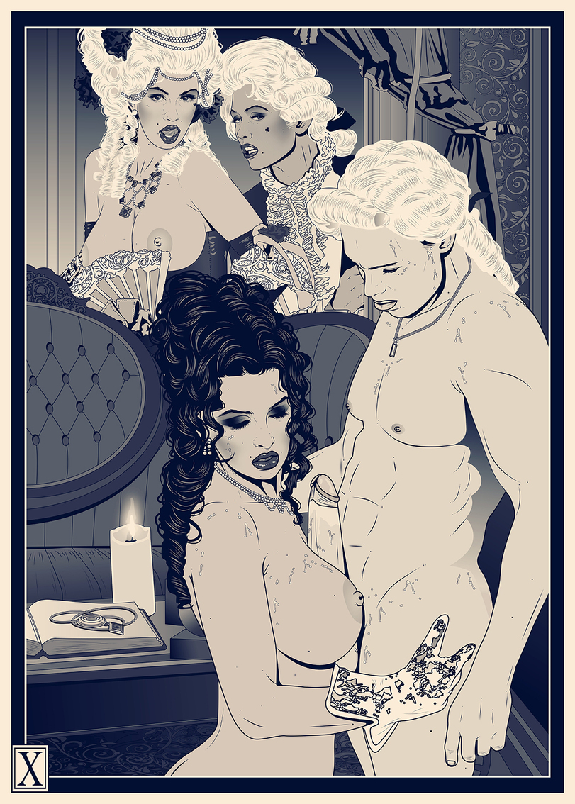 Porn Art Classic Group Interracial Oral