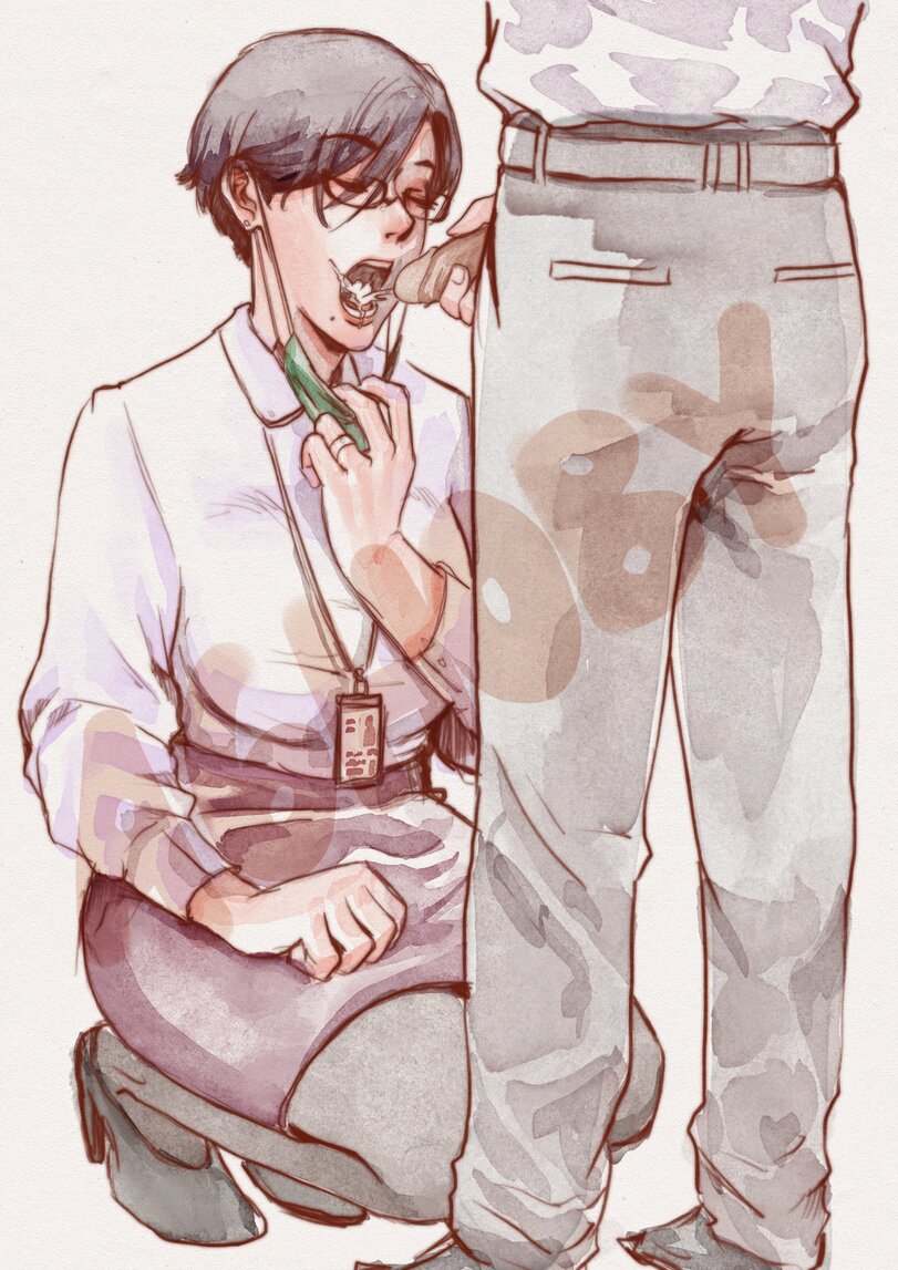 Porn Art Cum Classic Office Lady AGHOBY