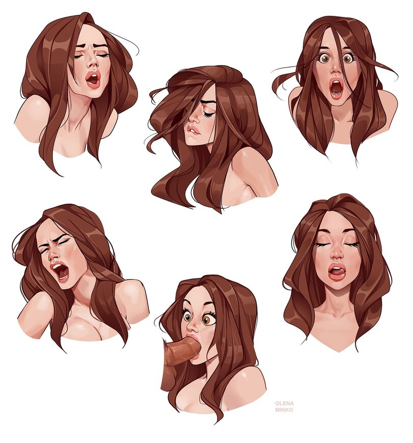 Classic Porn Art Oral Minko artist