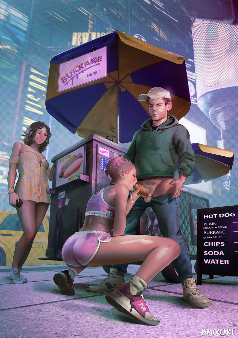 Classic Porn Art Oral Cum MayooART